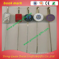 decorative design metal office laser engraving book clips
